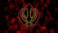 The main symbol of Sikhism Ã¢â¬â sign Khanda, Video